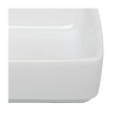 Dish Square Small White 6.5 X 6.5 X 3 cm 4 cl