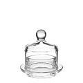 Glass Butter Dish with Bell Top Ø 10 cm Id Ø 5,5 cm