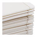 White Cocktail napkin Prefolded 20 x 20 cm (Pack of 30)