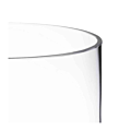 Cylinder glass riser Ø 15 x 20 cm