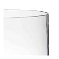 Cylinder glass riser Ø 25 x 30 cm