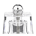 Acrylic Salt Mill 11 cm  (Salt Not Provided)