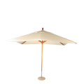 Unbleached Louisiana Parasol 300 X 300 cm + Granite Stand Ø 50 cm