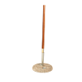 Unbleached Louisiana Parasol 300 X 300 cm + Granite Stand Ø 50 cm