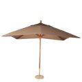 Taupe Louisiana Parasol 300 X 300 cm + Granite Stand Ø 50 cm