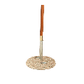 Taupe Louisiana Parasol 300 X 300 cm + Granite Stand Ø 50 cm