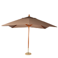 Taupe Louisiana Parasol 300 X 300 cm + Granite Stand Ø 50 cm
