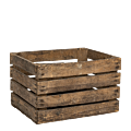 Vintage wooden crate 24 x 55 cm H 35 cm