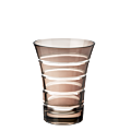 Peony Tumbler Smoked Ø 8,5 cm H 11 cm 28 cl