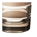 Peony Tumbler Smoked Ø 8,5 cm H 11 cm 28 cl