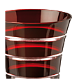 Peony Tumbler Ruby Ø 8,5 cm H 11 cm 28 cl