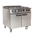 6 Ring Burner and Oven