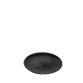 Strass Bread Plate Black Ø 14 cm
