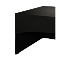 Folding Food Station Black Cover 3 Sides  L200 X W100 cm