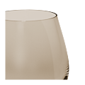 Moon Tumbler Smoked Ø 6,5 cm H 9 cm 32 cl