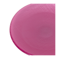 Glass Presentation Plate Pink Ø 32 cm