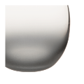Bubble Frosted Smoked-Gray Ø 6.5 cm H 6.5 cm 15 cl