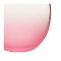 Bubble Frosted Red Ø 6.5 cm H 6.5 cm 15 cl