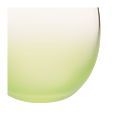 Bubble Frosted Apple-Green Ø 6.5 cm H 6.5 cm 15 cl
