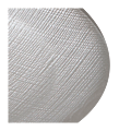 Glass Bread Plate White Ø 14 cm