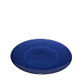 Glass Presentation Plate Blue Ø 32 cm