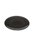 Glass Presentation Plate Black Ø 32 cm