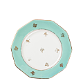 Vintage flowery small plate Ø 18-20 cm