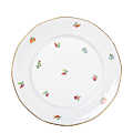 Vintage flowery big plate Ø 23-25 cm