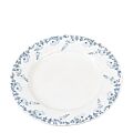 Vintage blue green big plate Ø 22-25 cm
