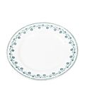 Vintage blue green big plate Ø 22-25 cm