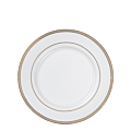Vintage white and gold small plate Ø 18-20 cm