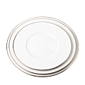 Plane Presentation Plate with Gold Thread Ø 29 cm