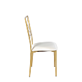Beverly chair with cream seat pad