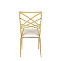 Beverly chair with cream seat pad