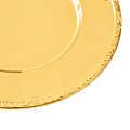 Gold charger plate Ø 33 cm