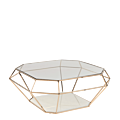 Diamond Coffee Table in Gold