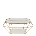 Diamond Coffee Table in Gold