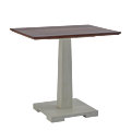 Square Bistro Café Table in Grey