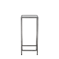 Unico Square Poseur Table - Stainless Steel Frame - Coloured Top