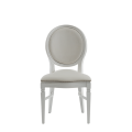 Chandelle Chair in White with Bespoke