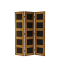 CKC Screen in Gold with Black Panels
