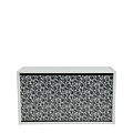 Unico Bar with White Frame and Black and White Floral Front