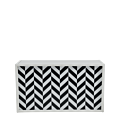 Unico Bar with White Frame and Black and White Front