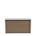 Unico Bar with White Frame and Leopard Print Front