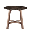 Washington Coffee Table with Brown Marble Top
