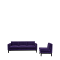 Olympic Sofa in Royal Purple