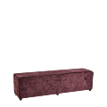 Rochelle Bench in Amethyst Purple Velvet