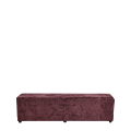 Rochelle Bench in Amethyst Purple Velvet