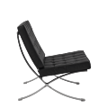 Barcelona Chair in Black