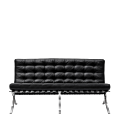 Barcelona Sofa in Black